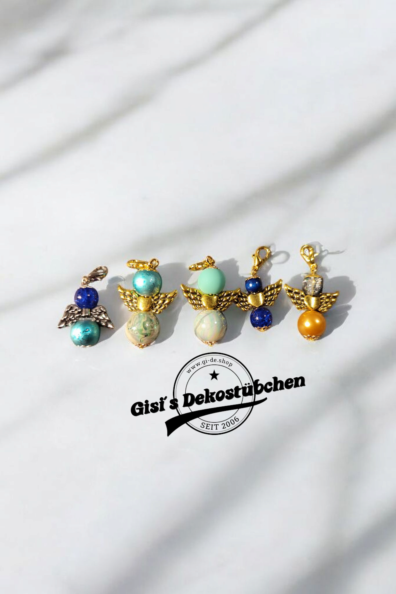 10 Schutzengel Anhänger Engel Glückbringer