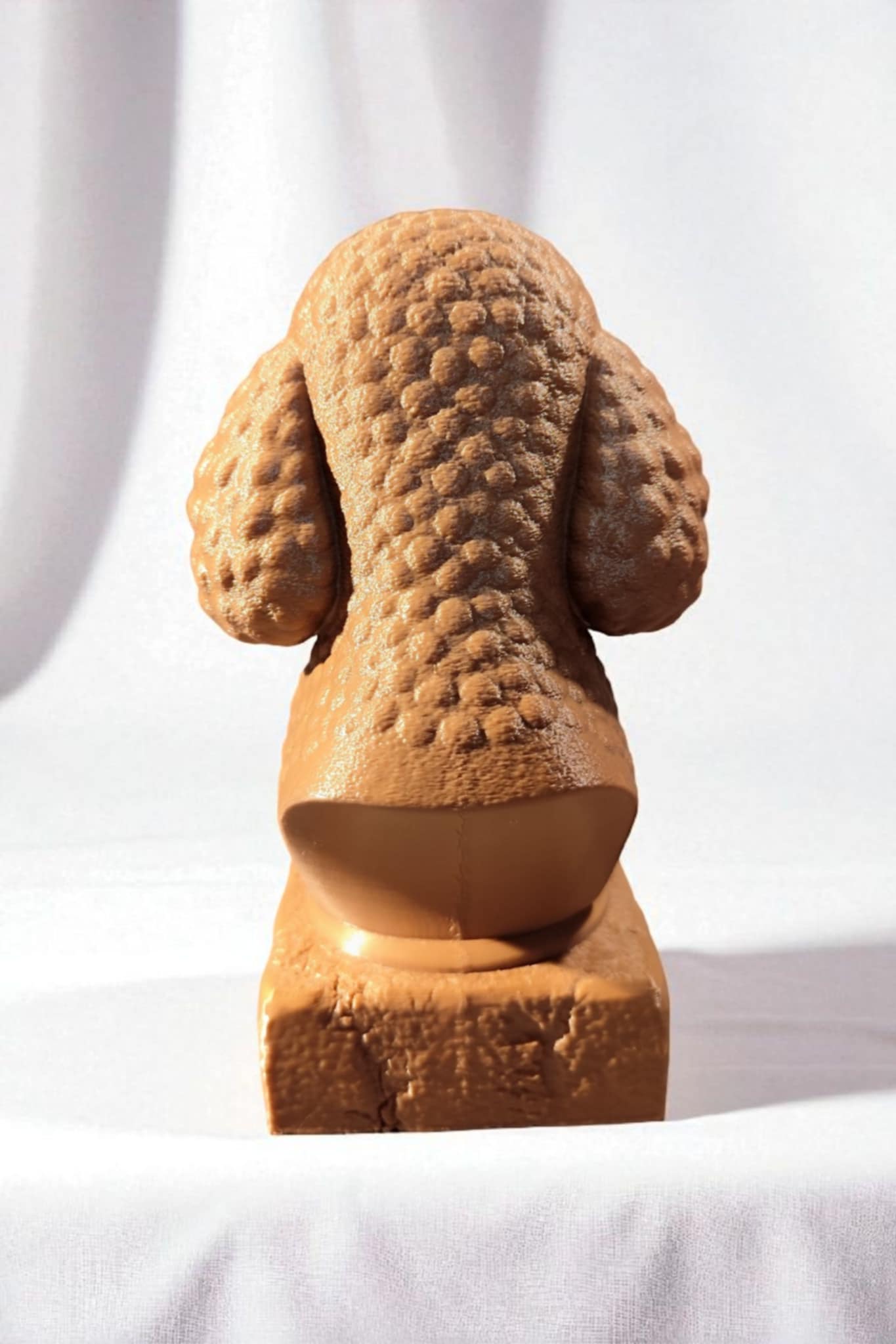 3D-Druck Pudel Büste – Hund Figur aus PLA – ca. 17,5 cm