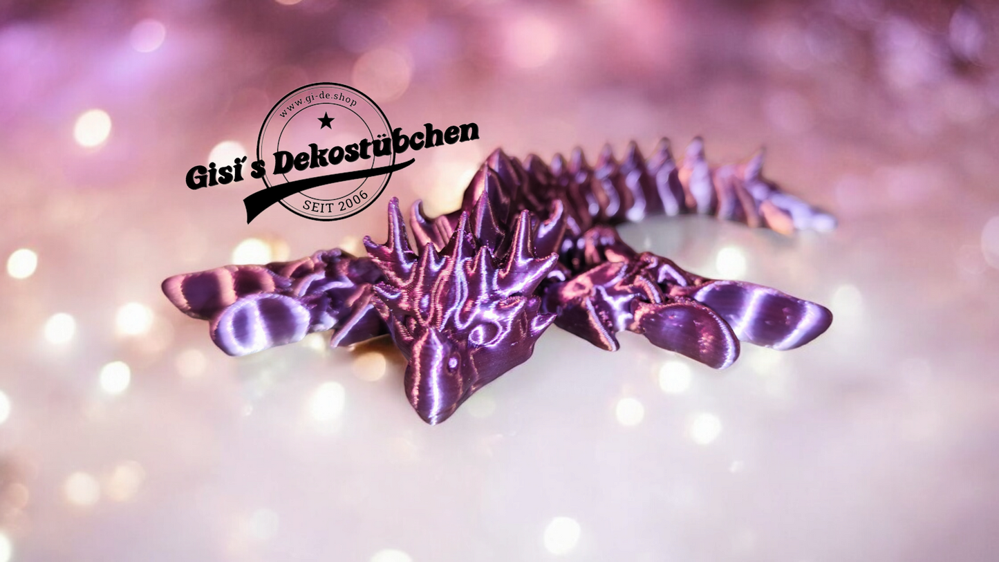 3D Gedruckter Baby Drache - Gelenkdrache - Fidget Spielzeug