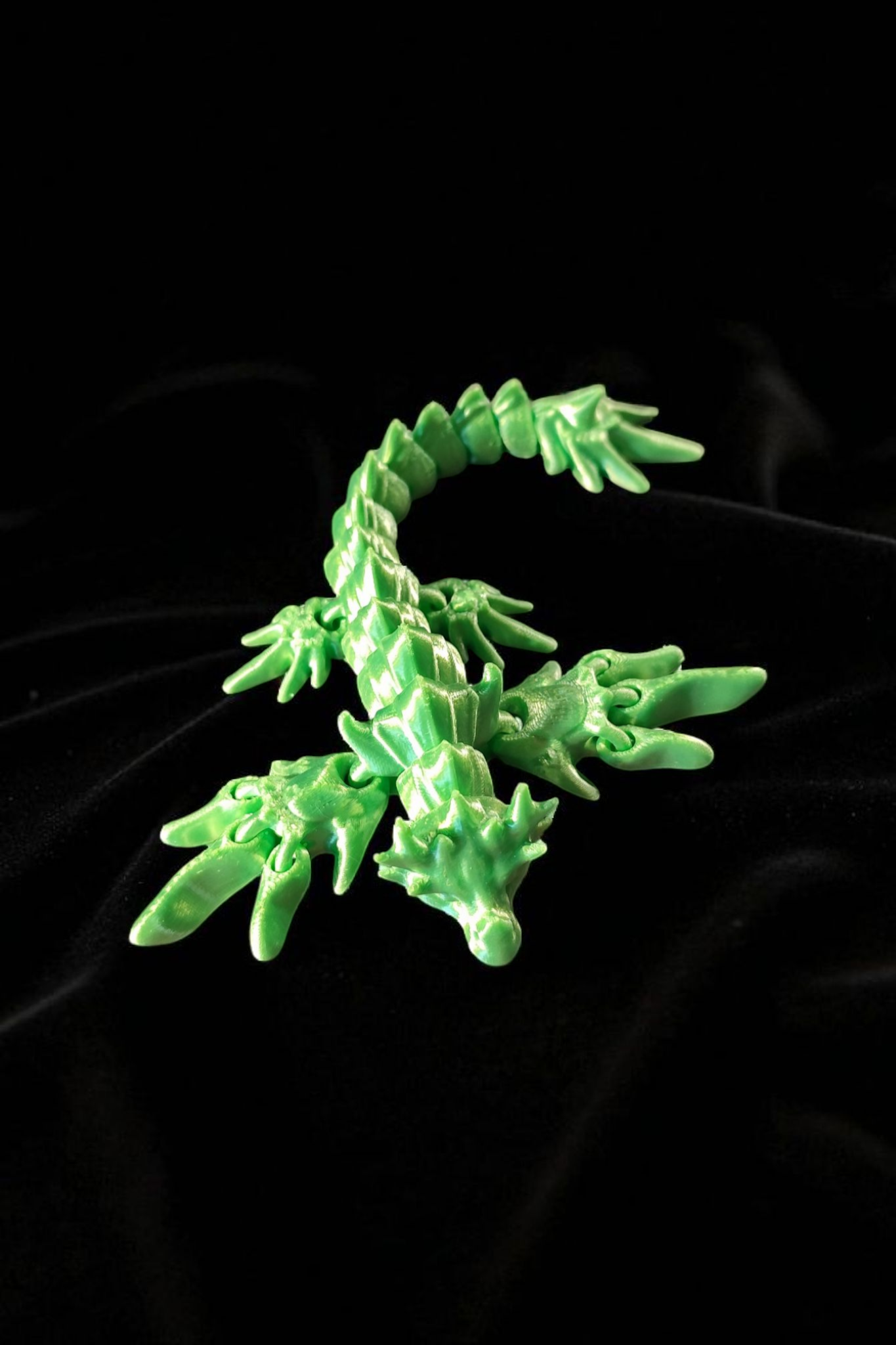 3D Gedruckter Baby Drache - Gelenkdrache - Fidget Spielzeug