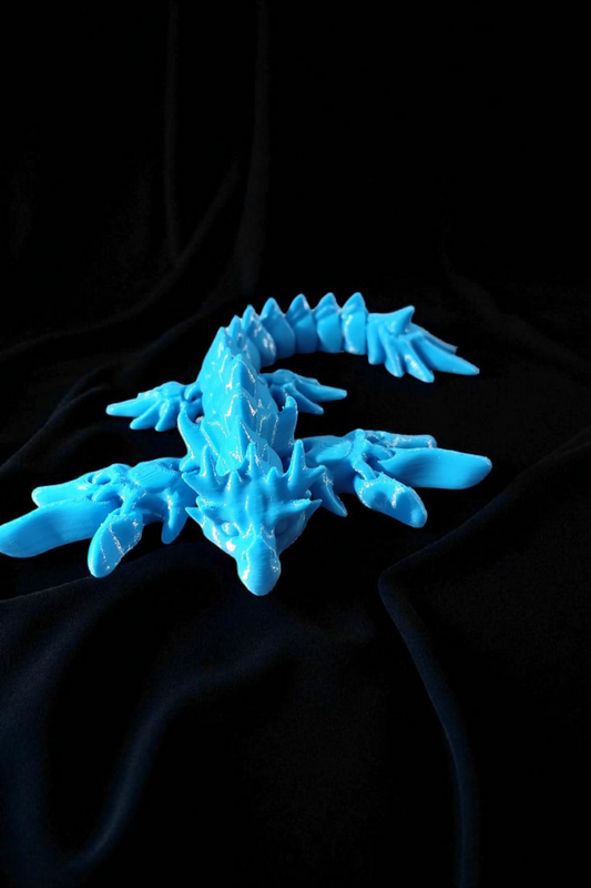 3D Gedruckter Baby Drache - Gelenkdrache - Fidget Spielzeug