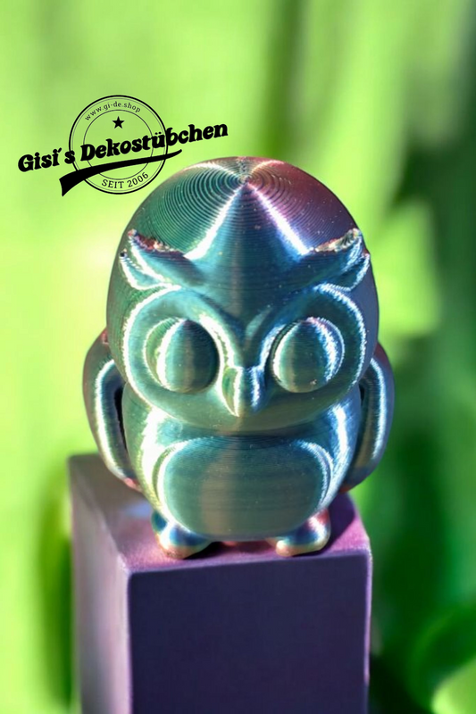 3D Gedrucktes Fidget Spielzeug Baby Eule