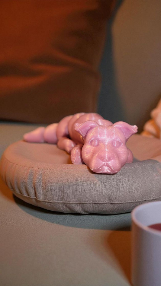 3D Flexi Hunde – Bewegliche Schlüsselanhänger & Dekofiguren