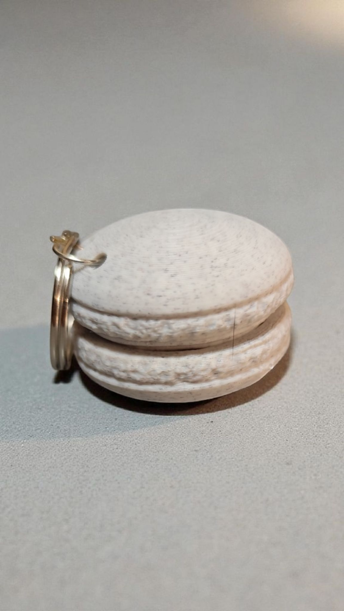 3D gedruckter Macaron Schlüsselanhänger - süß & bunt Mini Charm Geschenk