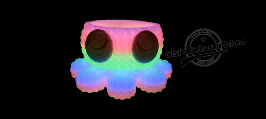 3D Oktopus Stiftehalter Woll Optik