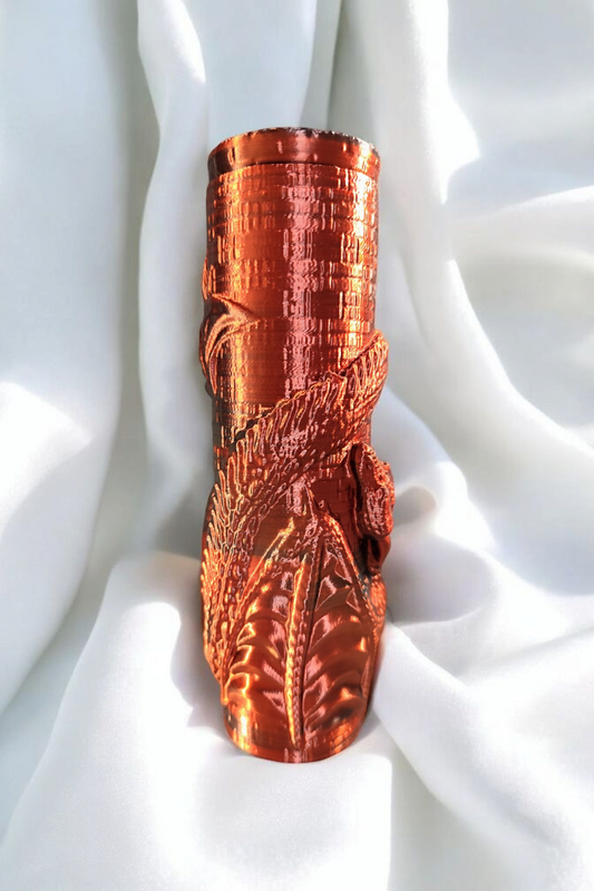 3D gedruckter Drachen Dose Schraubdeckel