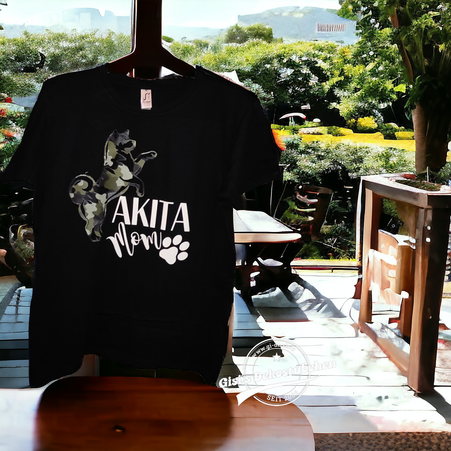 Akita Mom Shirt Hundemutter Geschenk