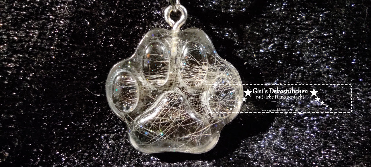 Schlüsselanhänger Hundefell