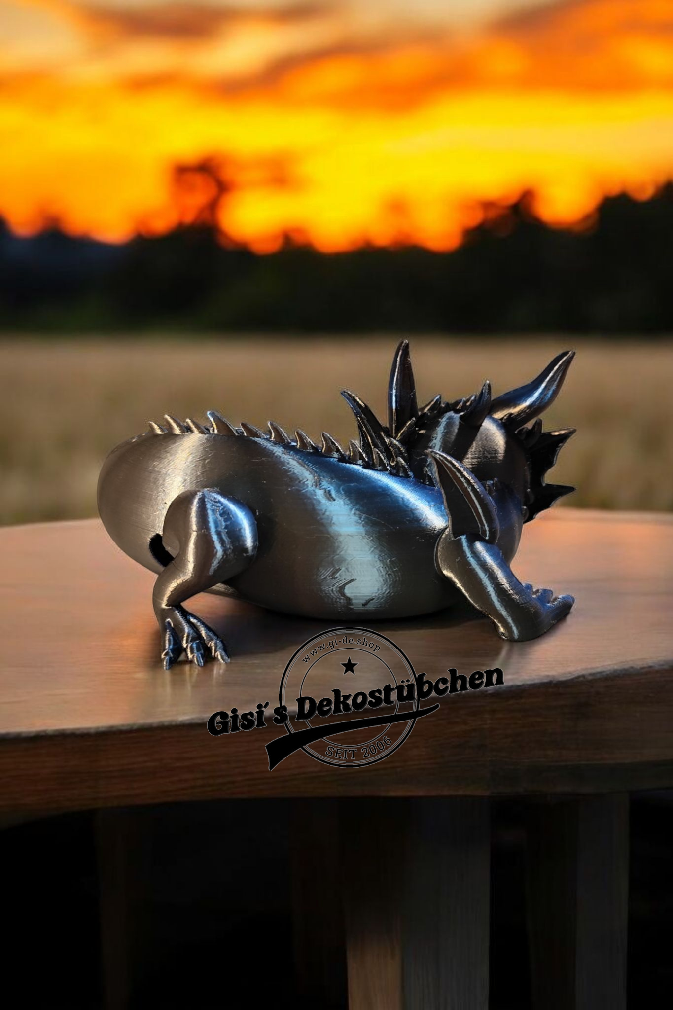 Baby Dragon Ständer für Alexa Echo Pop – 3D-Druck – PLA – Wunschfarbe – ALIMA