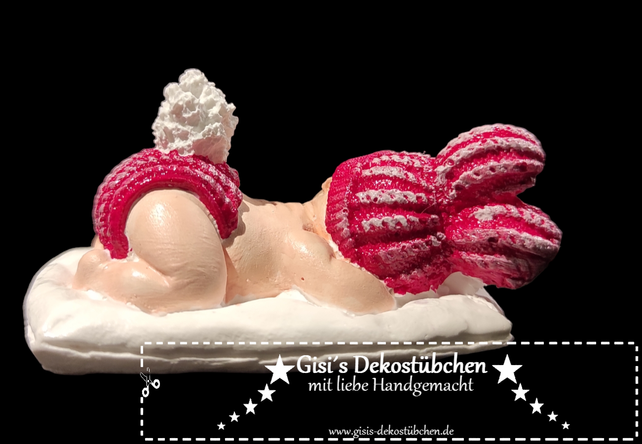 Babyfigur Mädchen oder Junge Dekoration Figur Skulptur