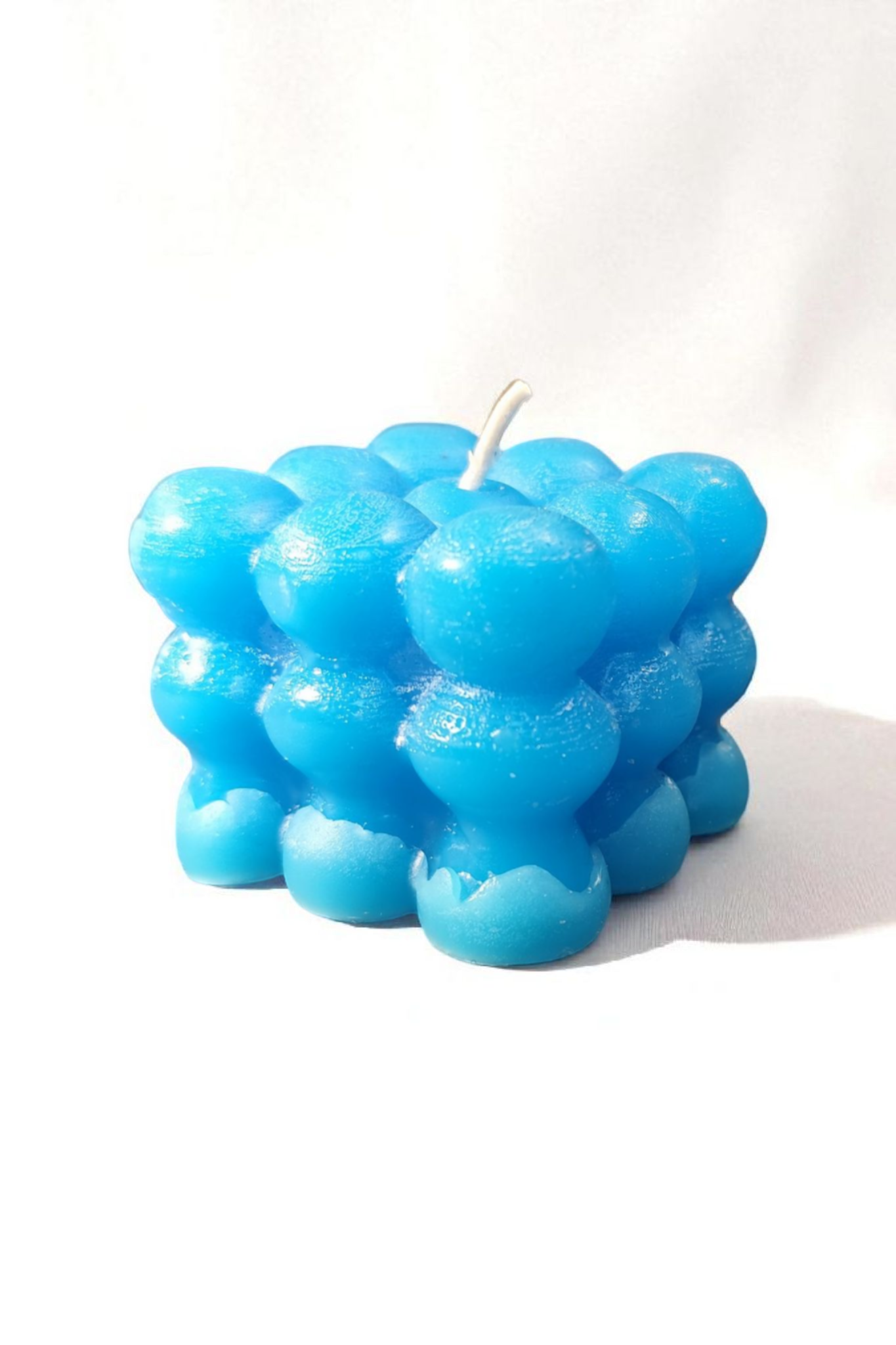 Bubble Kerze – handgemacht aus Paraffinwachs – 6 cm – Wunschfarbe & Duft – dekorative Designkerze