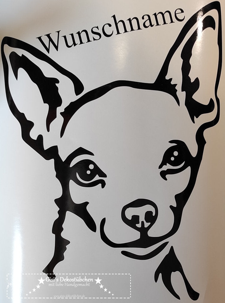 Chihuahua Aufkleber - Vinyl