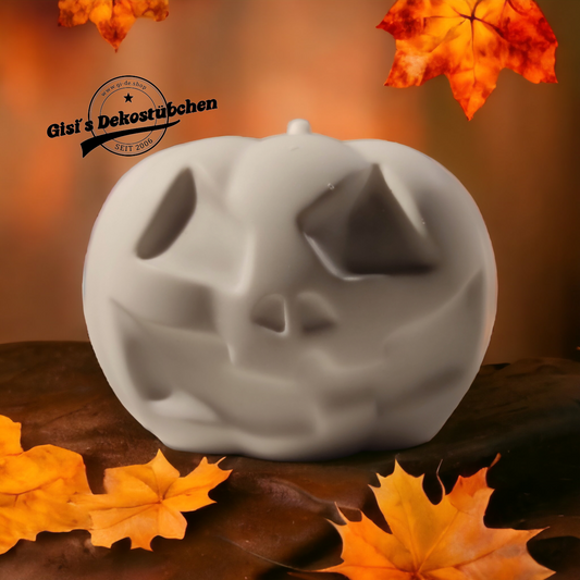 Deko Kürbis mit Gesicht