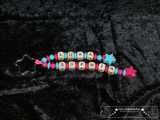 Doppelter Schlüsselanhänger