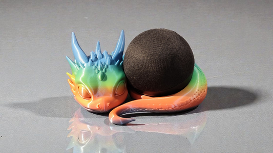 Drachen Halter Alexa Echo Dot 3D Druck - Baby Drache Lautsprecher Ständer PLA