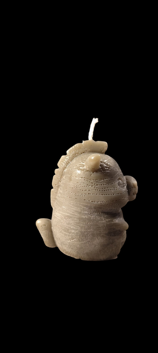 Einhorn Kerze – handgemacht aus Paraffinwachs – 4,5 × 3,5 × 5 cm – Wunschfarbe & Wunschduft