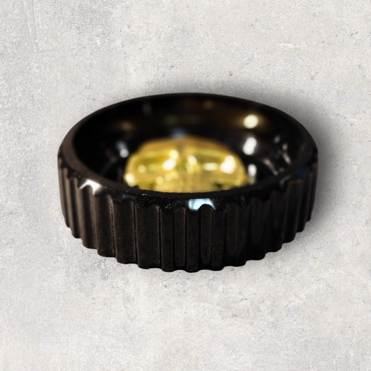 Epoxidharz Schale mit Totenkopf – individuelle Gestaltung – ca. 12 cm Durchmesser ---