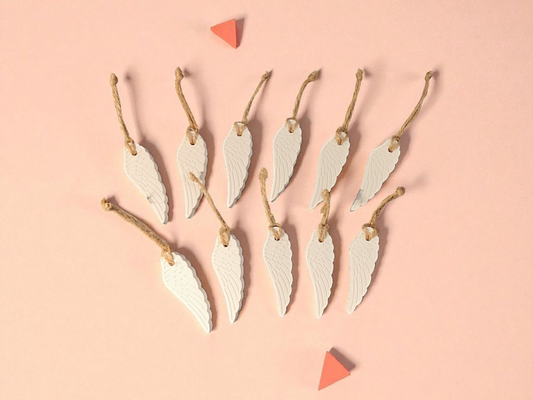 Federn aus Keramik | Anhänger