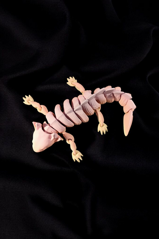 Flexi-Axolotl Dein farbenfroher Begleiter