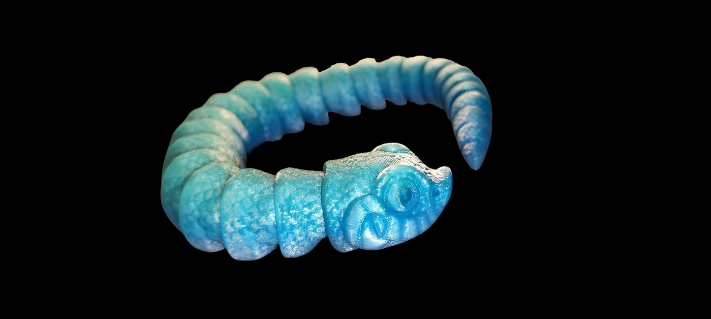 Gelenk-Schlange 3D Gedruckt XXL