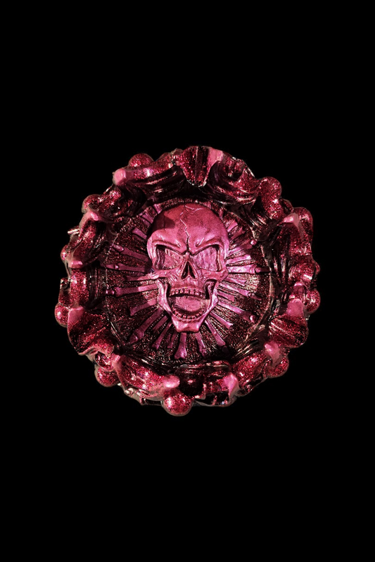 Harz Aschenbecher Form Schädel Epoxid