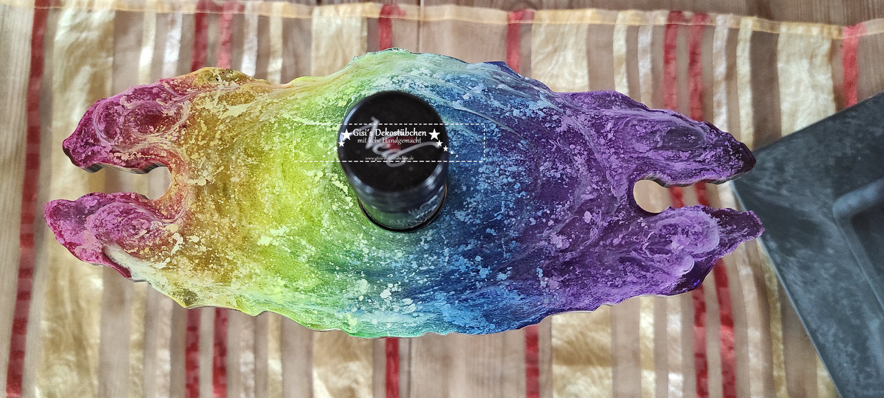 Harz Wein Flasche/Glashalter