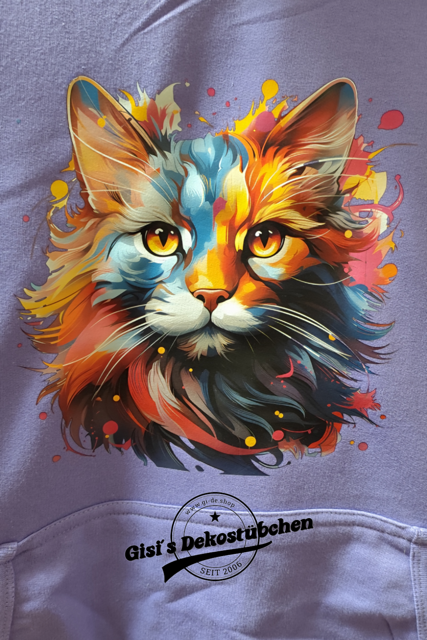 Katze Katzen Hoodie, Kätzchen, Pullover Miau Mieze Weihnachtsgeschenk Geschenkidee Katzenmutter