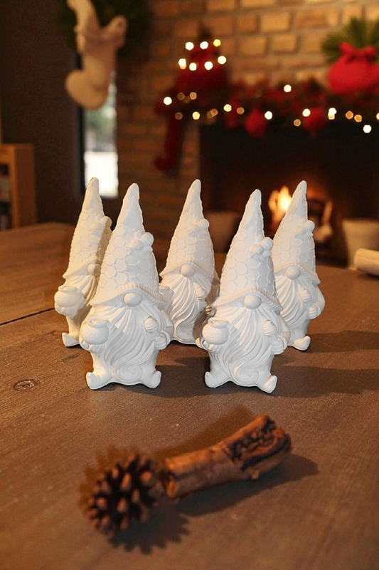 Keramik Wichtel mit Biene und Honig