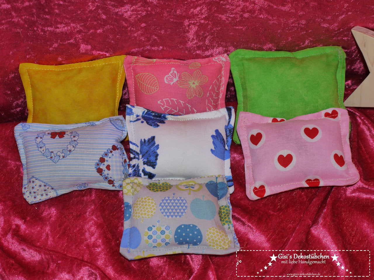 Knuddel Kissen | Schmusekissen mit Katzenminze