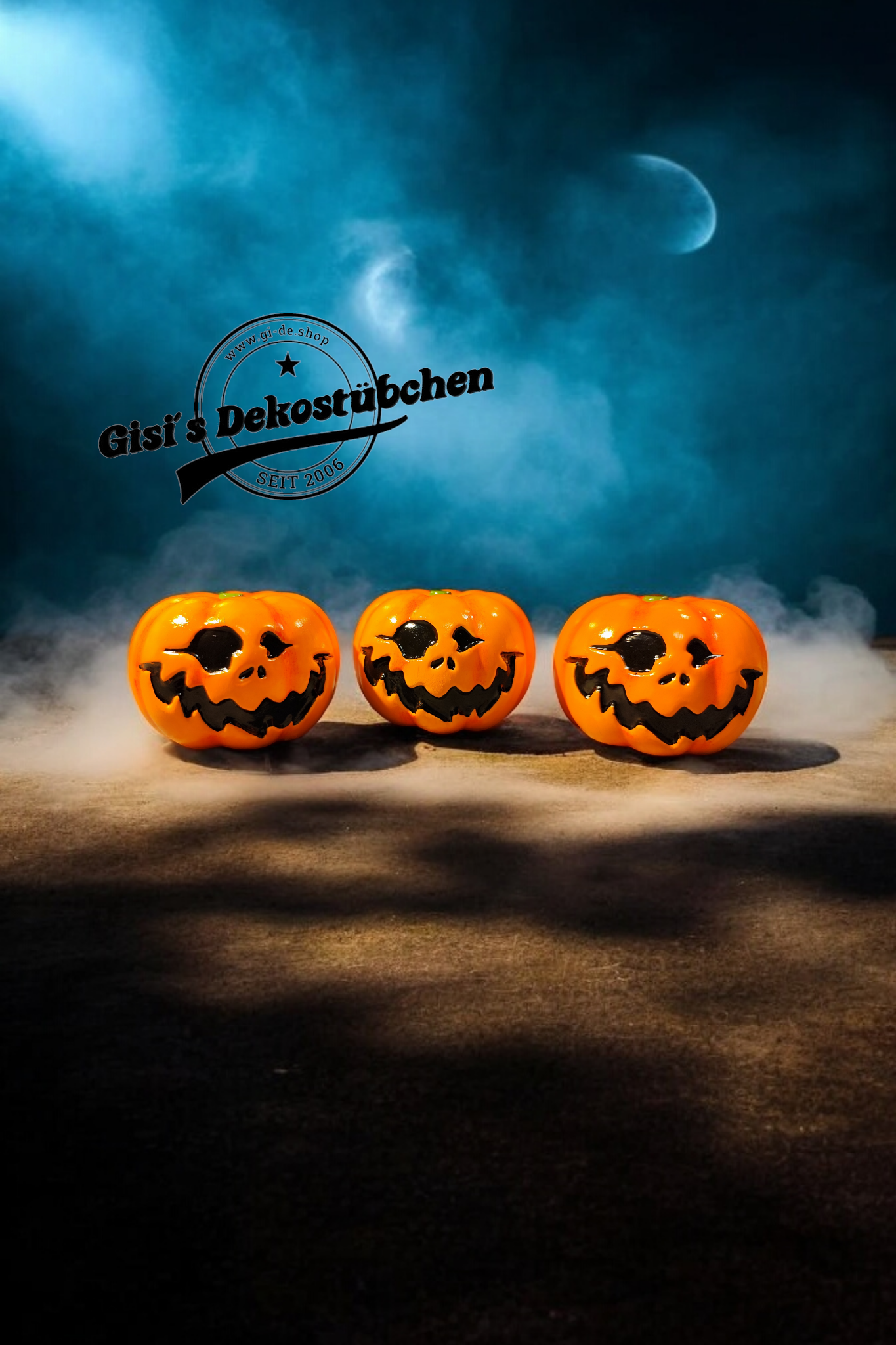 Kürbis Gesicht Halloween Herbst Dekoration