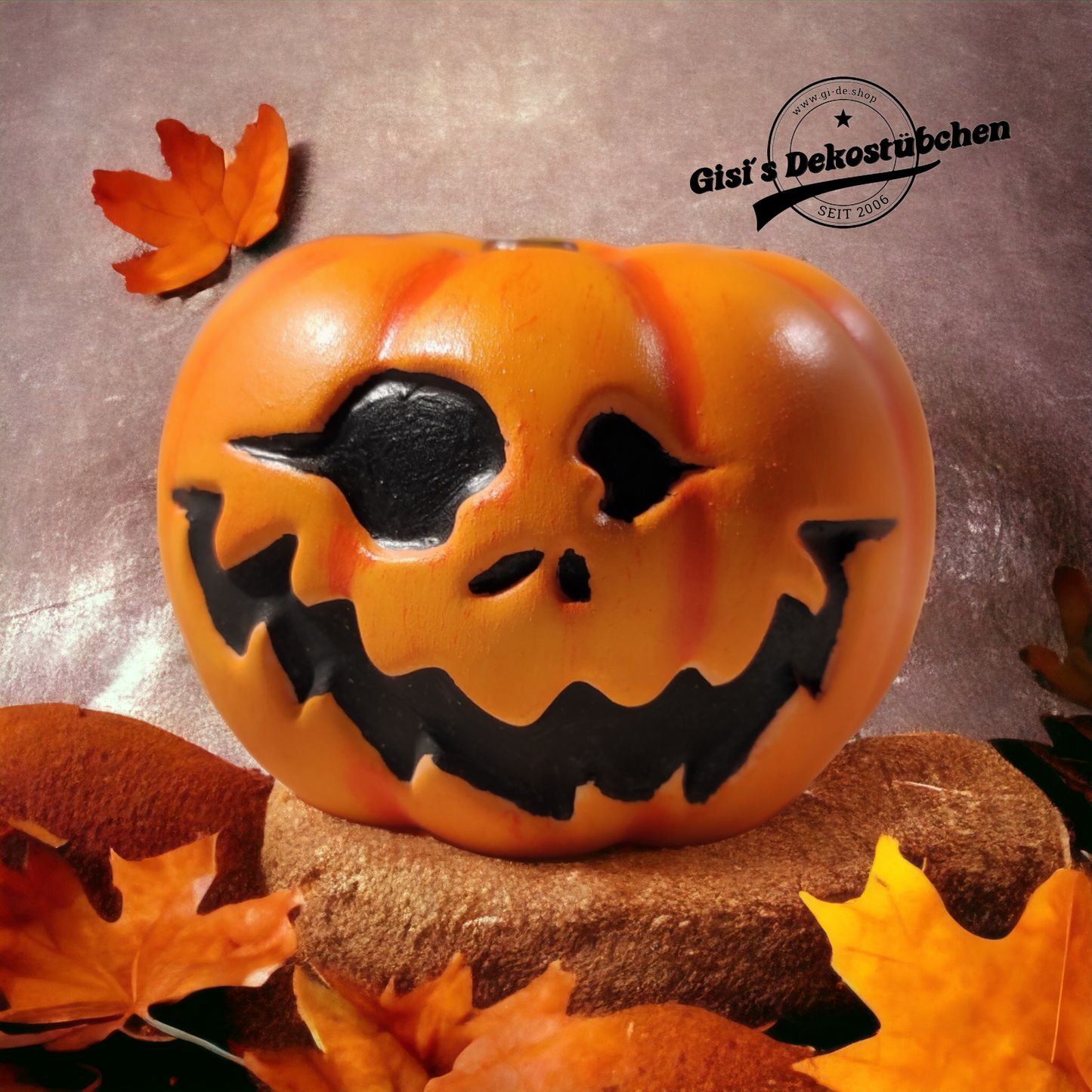 Kürbis Gesicht Halloween Herbst Dekoration
