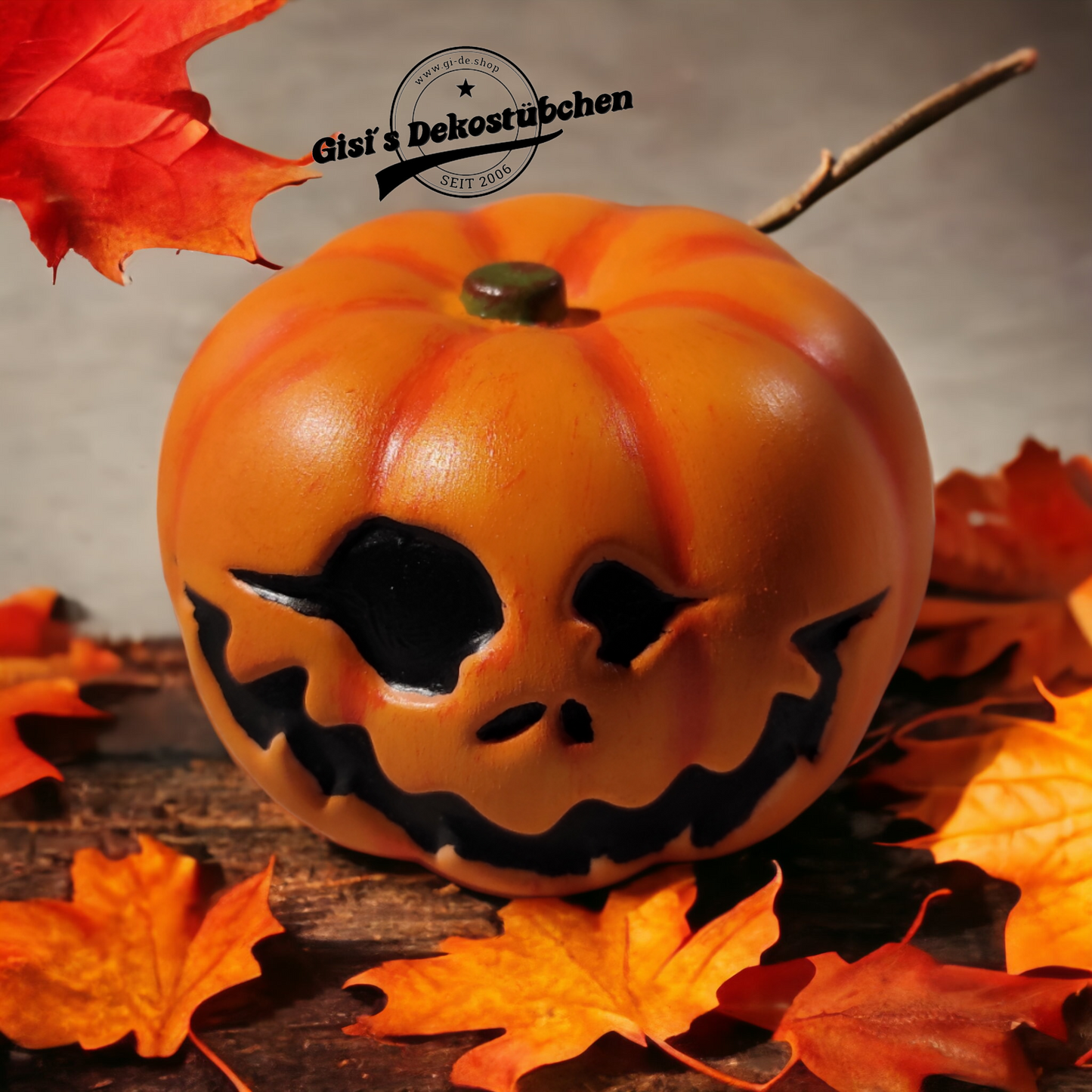 Kürbis Gesicht Halloween Herbst Dekoration