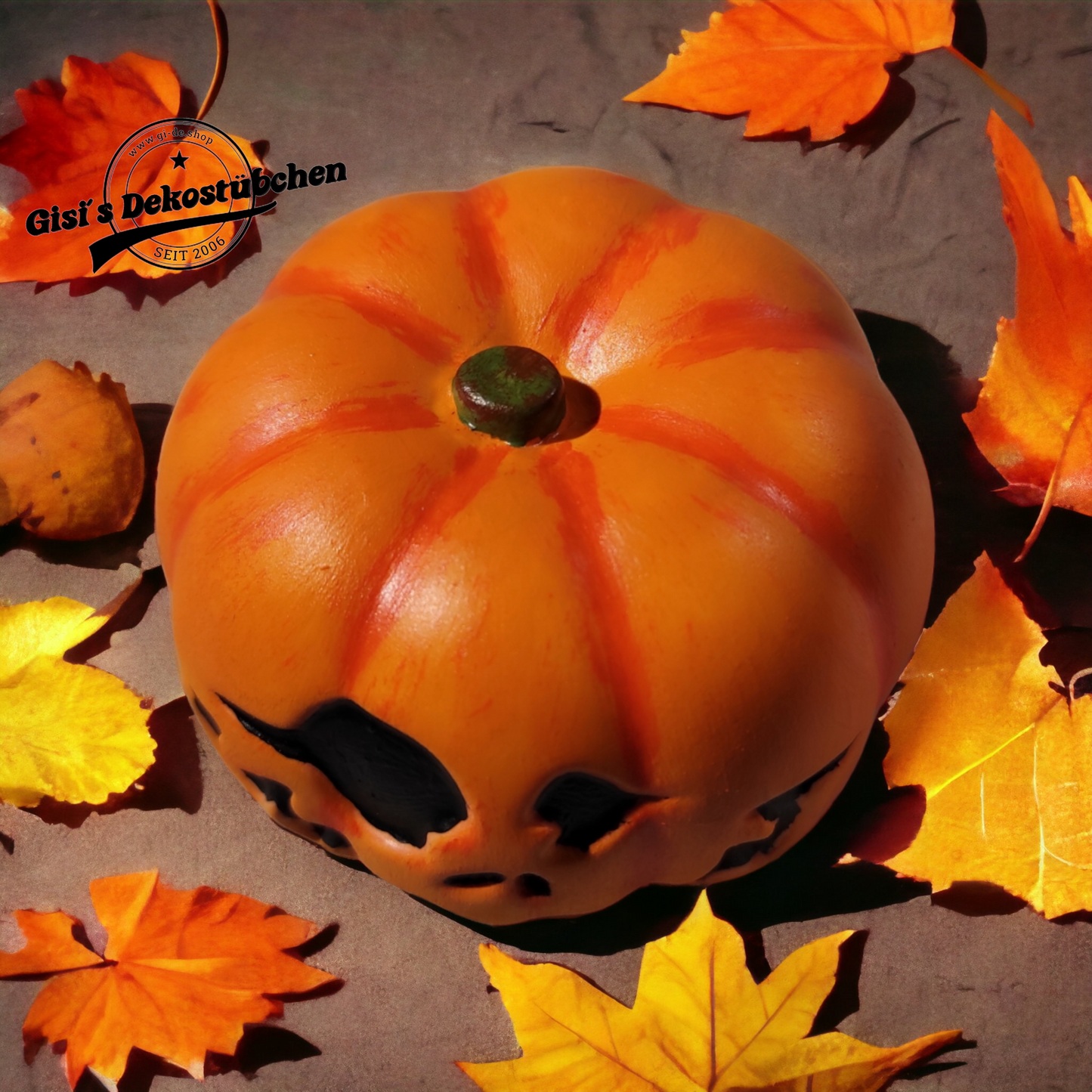 Kürbis Gesicht Halloween Herbst Dekoration