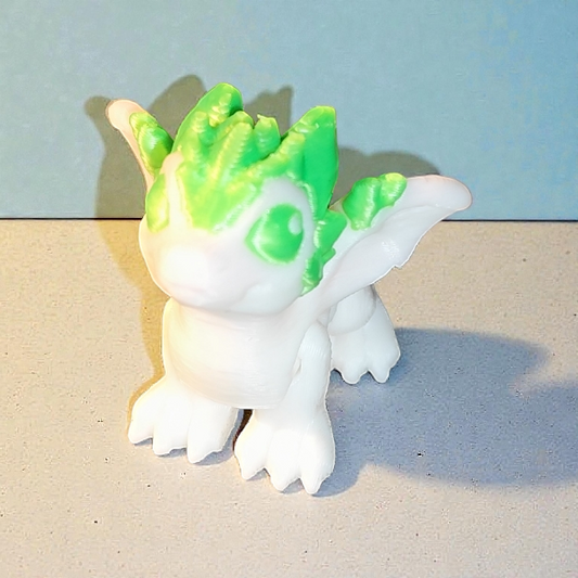 Mini Flexi Drache 3D Druck – Beweglicher kleiner Drache – Wunschfarben möglich