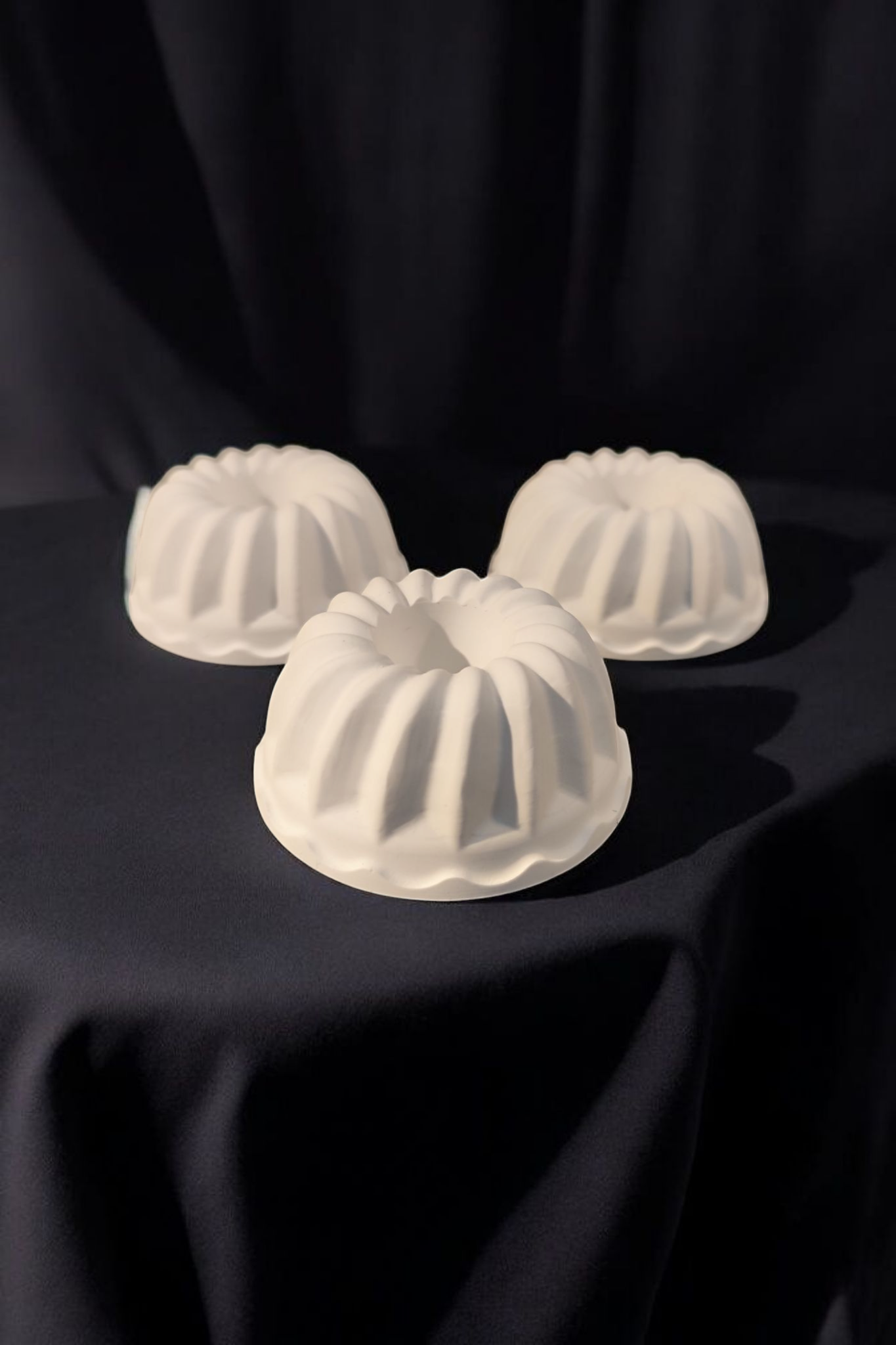 Mini Gugelhupf Kerzenständer Kuchenstück