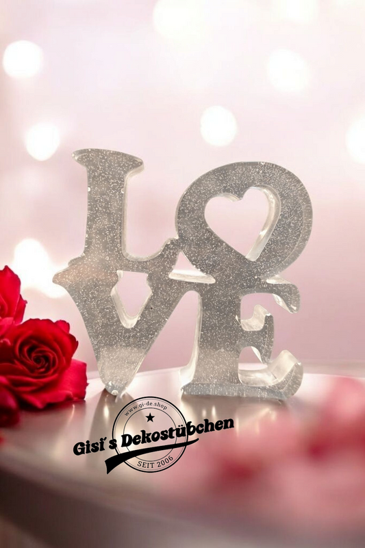 Personalisierte Love Dekoration Epoxidharz