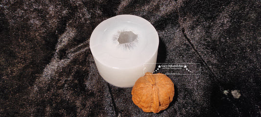 Silikonform Nuss Gießform Mold Walnuss Nuss