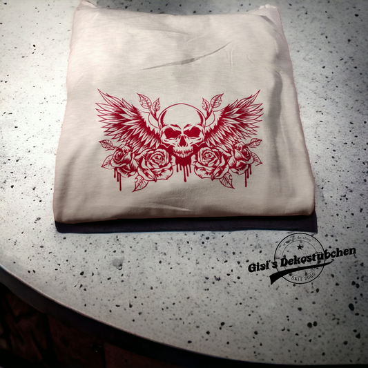 Skull Herren Hoodie | S-3XL | Hergestellt in Deutschland