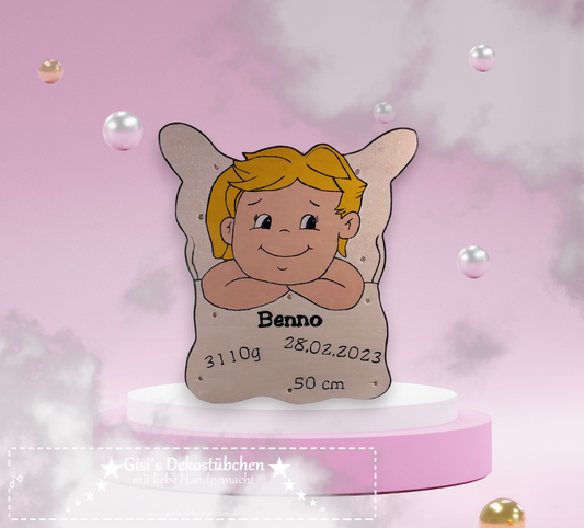 Süsse Engel Wandlampe Lampe, Schlummerlampe mit LED