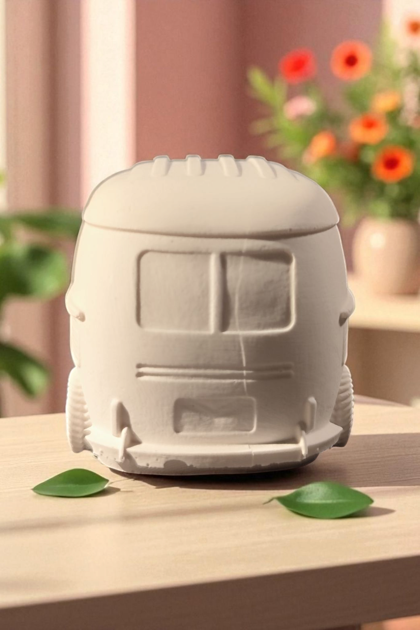 Summer Vibes on Wheels – Der kleine Deko-Bulli aus Keramik“