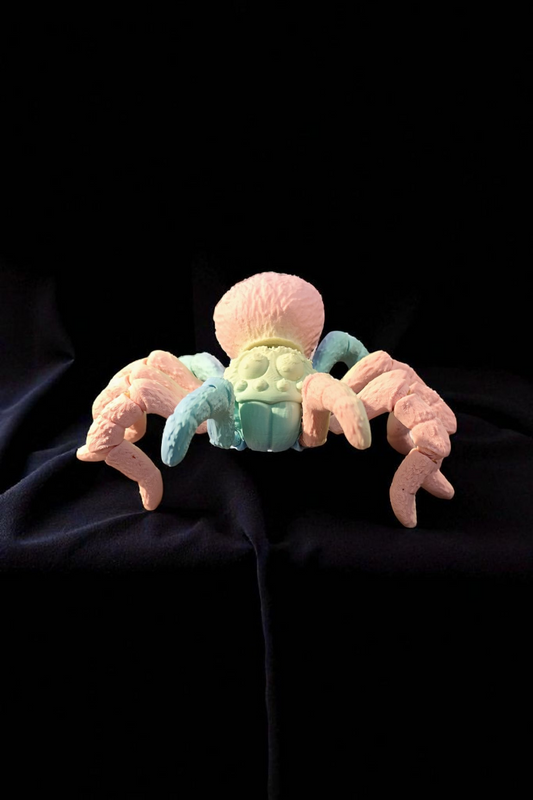 Vogelspinne 3D Gedruckt Fidget Flexibel