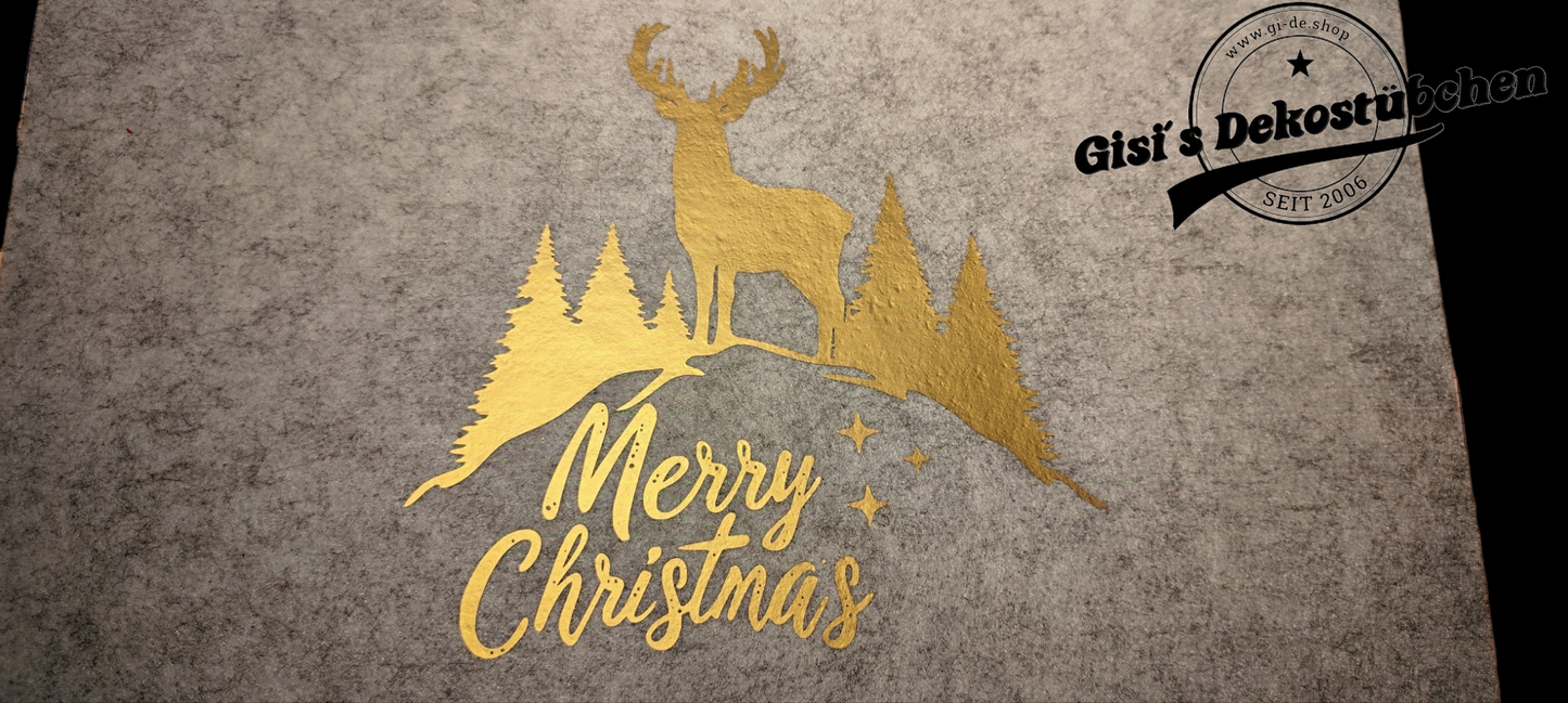 Weihnachtsplatzmatten mit einfach tollen Motiven