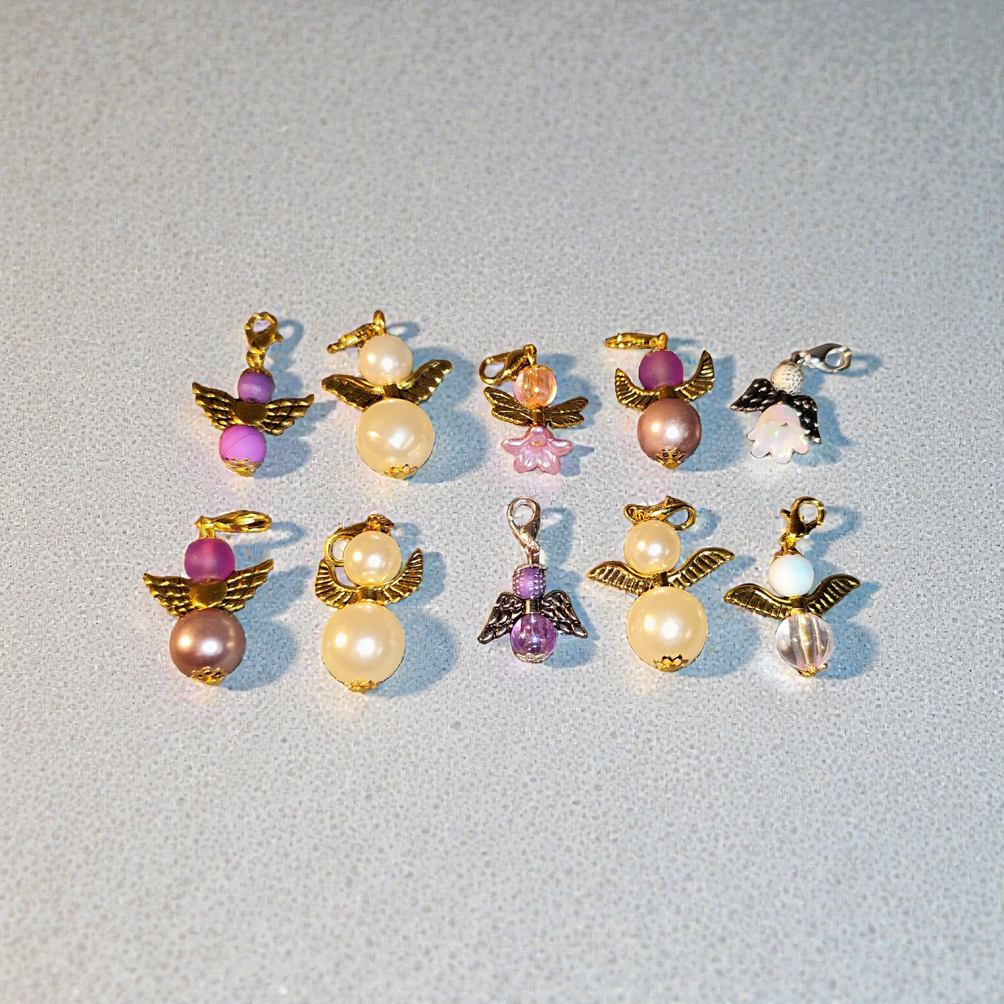 10 Schutzengel Anhänger Engel Glückbringer