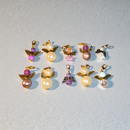 10 Schutzengel Anhänger Engel Glückbringer