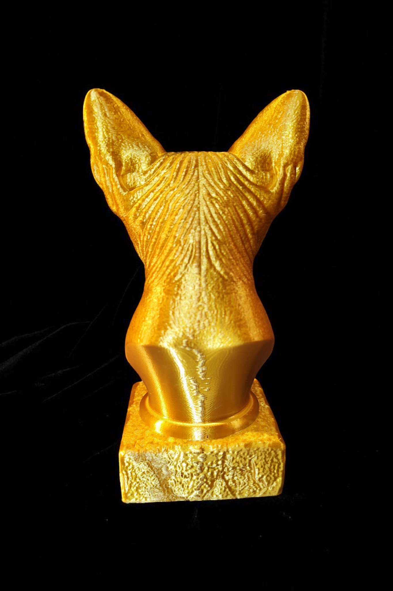 3D-Druck Sphinx Katze Büste – detailreiche Katzen Figur aus PLA – ca. 18 cm
