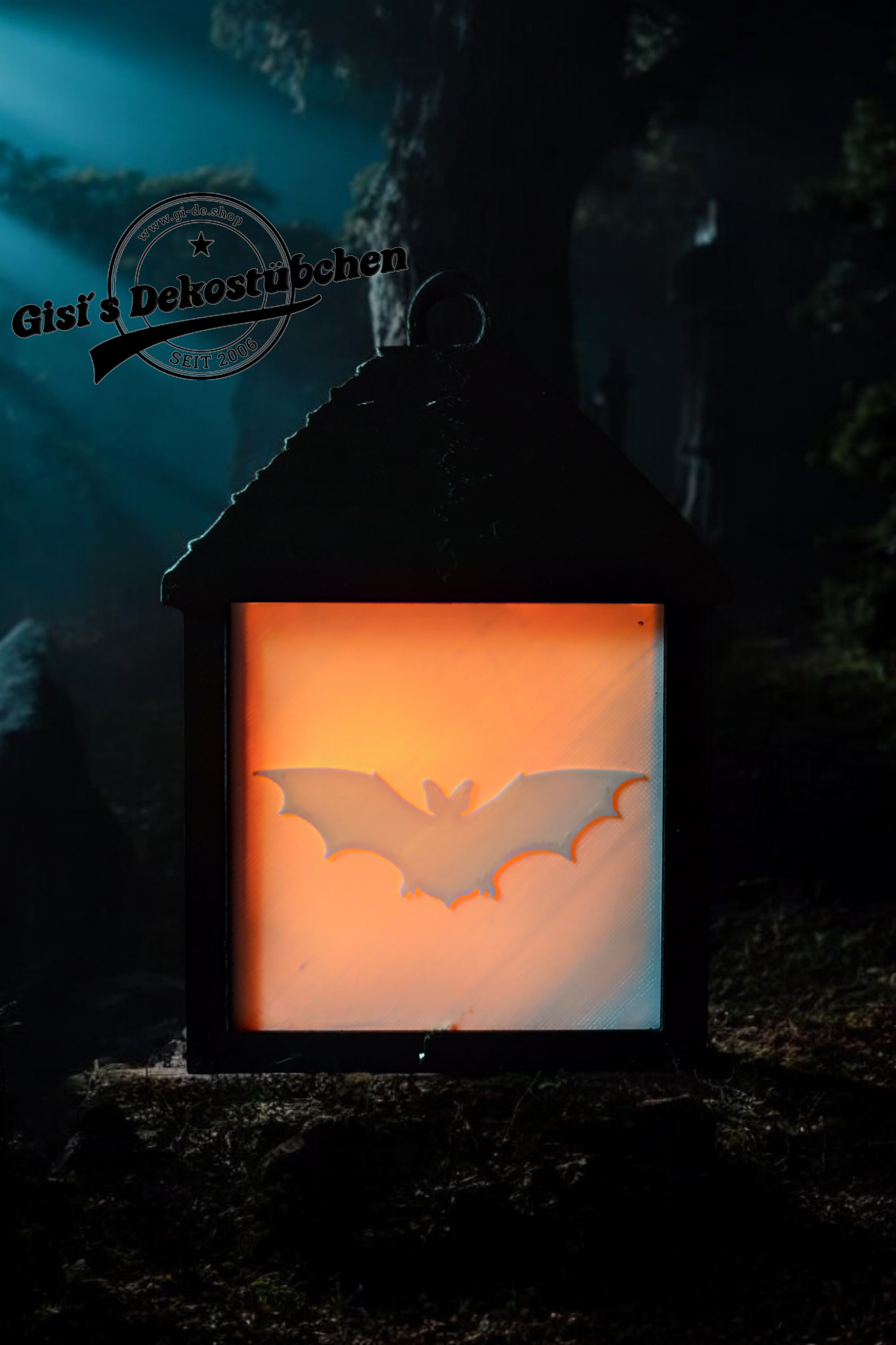 3D Druck Halloween Laterne ( Beleuchtet)