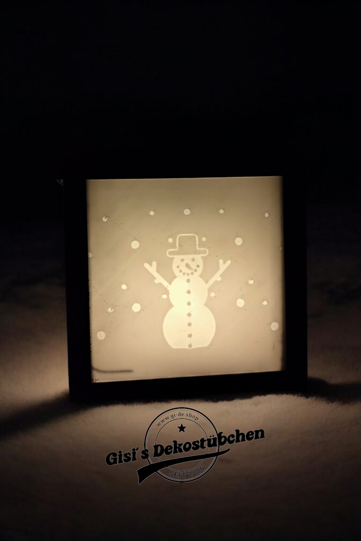 3D Druck Weihnachts- Laterne ( Beleuchtet)