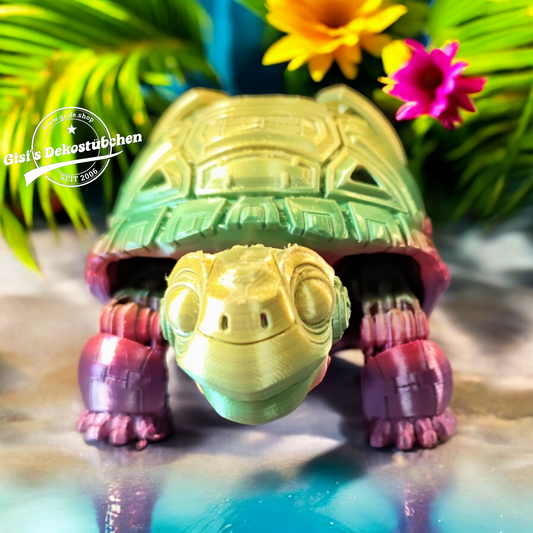 3D Gedruckte Roboter Schildkröte Gelenk Einzigartige Schildkröte Figur