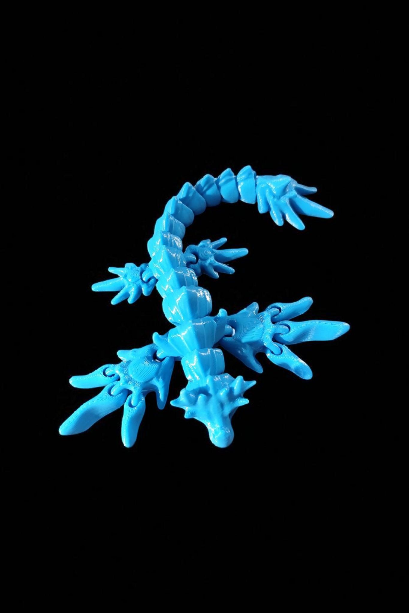 3D Gedruckter Baby Drache - Gelenkdrache - Fidget Spielzeug