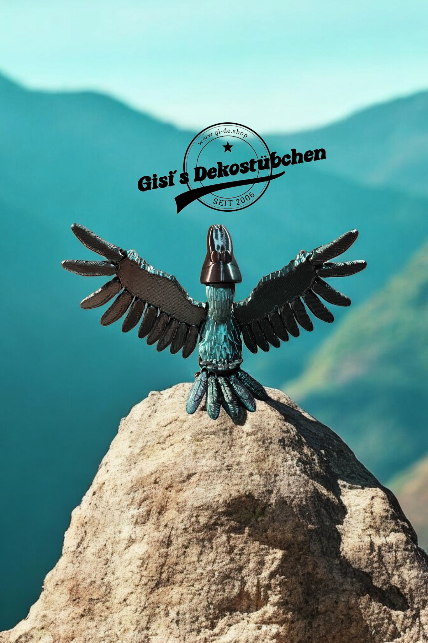 3D Gedruckter Nashornvogel